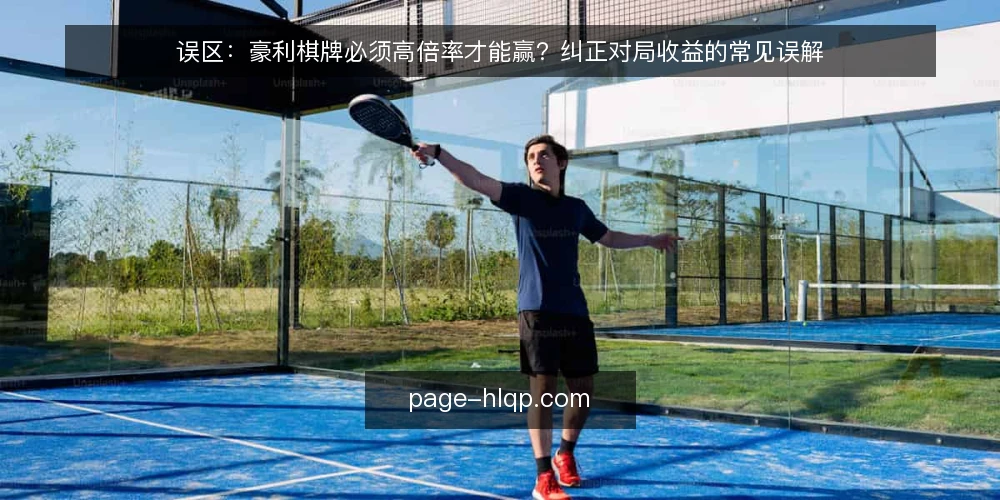 误区:豪利棋牌必须高倍率才能赢?纠正对局收益的常见误解 — 误区一:倍率越高,赢面越大? 配图